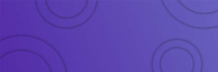 Abstract modern colorful pink purple gradient wide geometric banner design. Modern cover header...