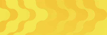 Abstract modern colorful yellow gradient wide geometric banner design. Modern cover header...