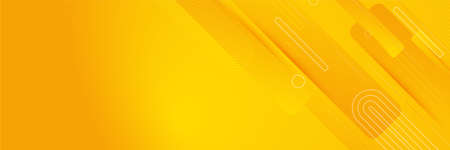 Modern minimal orange background design. Abstract orange banner vector illustration. Yellow orange vector abstract graphic design. Banner Pattern background template.のイラスト素材