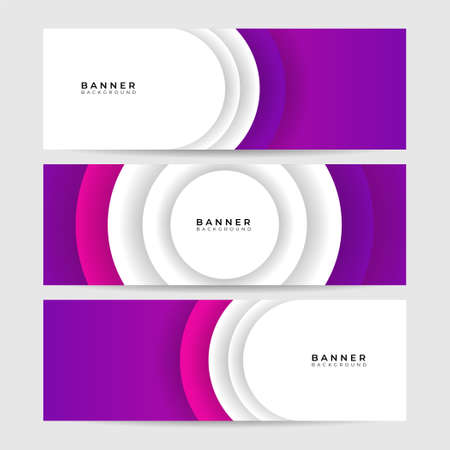 Abstract banner background. Vector abstract graphic design banner pattern background template.のイラスト素材