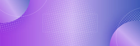 Purple banner templates designed for the web and various headlines. Vector abstract graphic design banner pattern background template.のイラスト素材