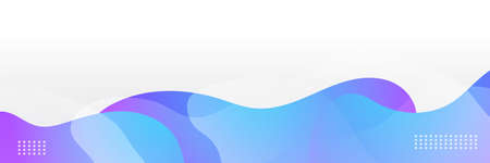 Modern blue technology banner background. Vector abstract graphic design banner pattern background template.のイラスト素材