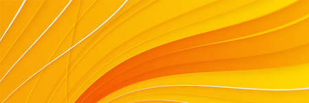 Modern minimal orange background design. Abstract orange banner vector illustration. Yellow orange vector abstract graphic design. Banner Pattern background template.のイラスト素材