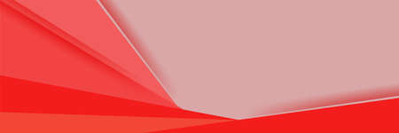 Abstract red banner background. Vector abstract graphic design banner pattern background template.のイラスト素材