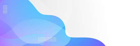 Modern blue technology banner background. Vector abstract graphic design banner pattern background template.のイラスト素材