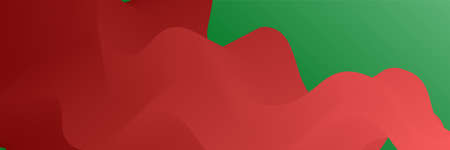 Red and green banner background. Vector abstract graphic design banner pattern background template.