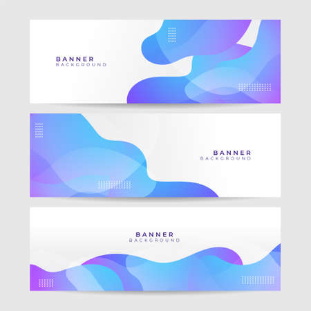 Modern blue technology banner background. Vector abstract graphic design banner pattern background template.のイラスト素材