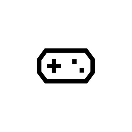 Gamepad icon. Game controller symbol. Flat design style eps 10のイラスト素材