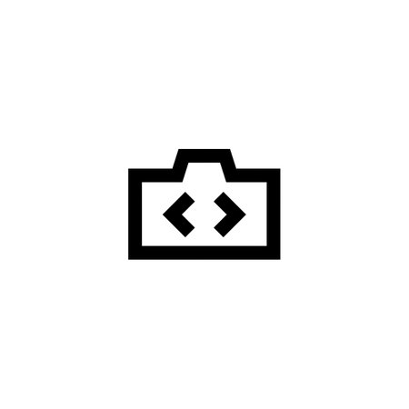 Camera Icon. Flat Design. Vector Illustration. Eps 10.のイラスト素材