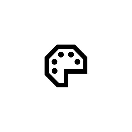 Paint brush icon vector. Paint brush icon vector. Paint brush icon vector.のイラスト素材