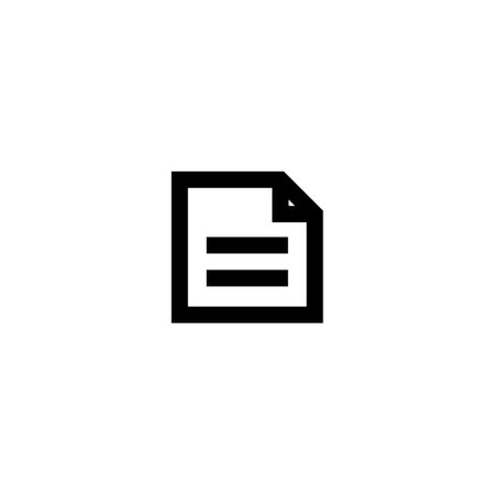 document icon. file icon vector. file icon vector. file icon flatのイラスト素材