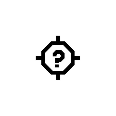 Question mark icon. Flat vector related icon for web and mobile applicationsのイラスト素材