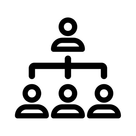 Teamwork Icon Vector. Outline Teamwork Sign. Isolated Contour Symbol Illustrationのイラスト素材