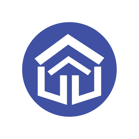 Real estate icon. Home symbol. Flat design style eps 10のイラスト素材