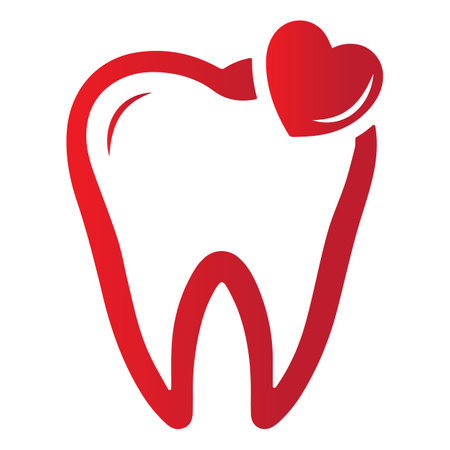 Teeth Tooth Logo Design Vector Illustrationのイラスト素材