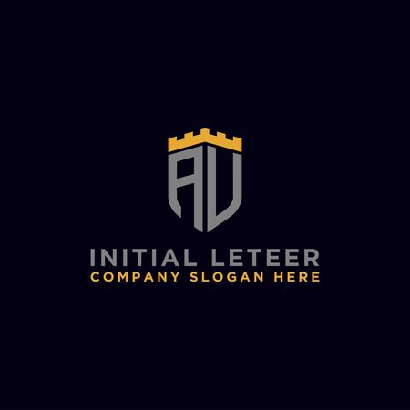 Inspiring company logo designs from the initial letters of the AV logo icon. -Vectorsのイラスト素材