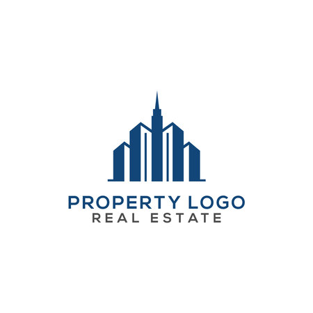 Premium business logo template. Real Estate, Building, Property Development, and Logo Construction The design of a universal elegant vector sign - Vectorのイラスト素材
