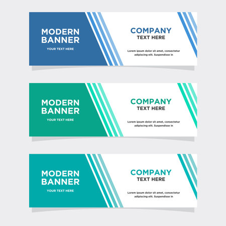 baner design template for advertisingsimple very easy to use for company or business.のイラスト素材