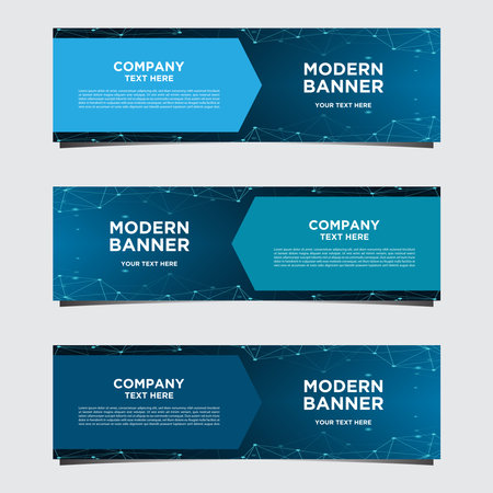 baner design template for advertisingsimple very easy to use for company or business.のイラスト素材