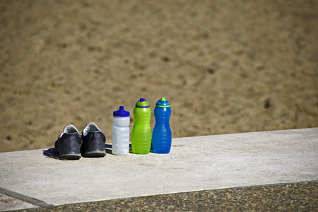 Gone for a dipの写真素材