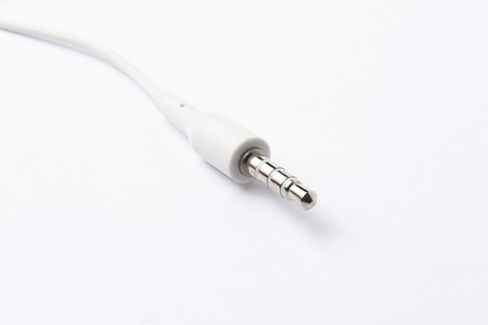 Cable with stereo white jack