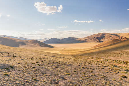 Altai Tavan Bogd National Park in Bayar-Ulgii, Mongolia.の写真素材