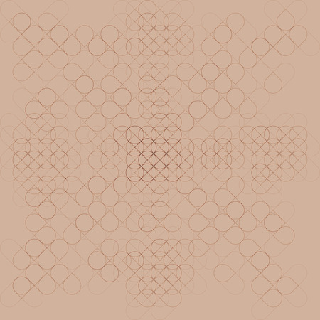 Vector abstract mosaic background , geometric design  - circles
