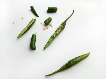 Green Chili Pepperの写真素材