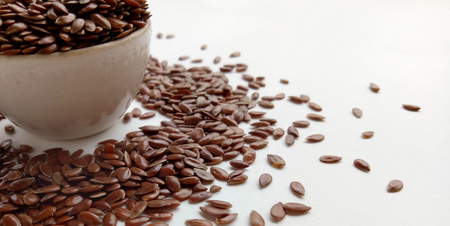 Flax Seedsの写真素材