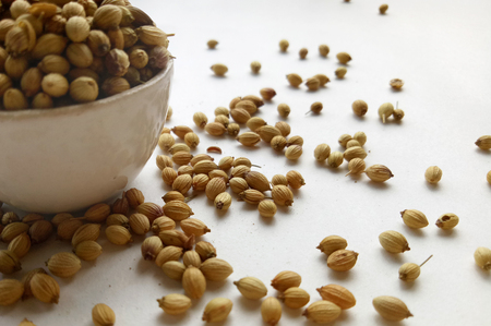 Coriander Seedsの写真素材