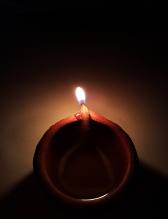 Diwali festival Flame light
