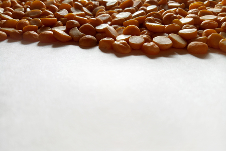 Yellow Split Peas Healthy Food Ingredientの写真素材