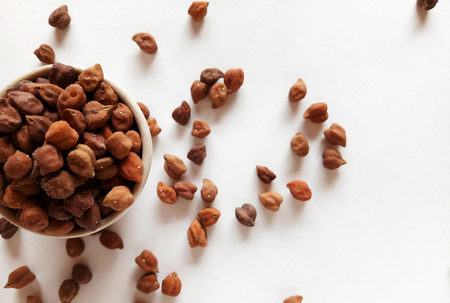 Chickpea Natural Dry Pea Healthy Food Ingredientの写真素材
