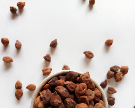 Chickpea Natural Dry Pea Healthy Food Ingredientの写真素材