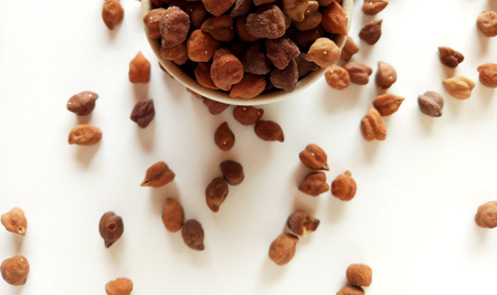 Chickpea Natural Dry Pea Healthy Food Ingredientの写真素材