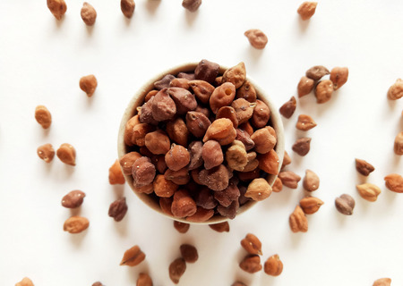 Chickpea Natural Dry Pea Healthy Food Ingredientの写真素材