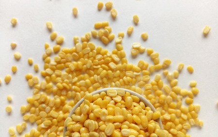 Split Mung Bean Natural and Healthy Foodの写真素材