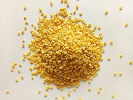 Split Mung Bean Natural and Healthy Foodの写真素材