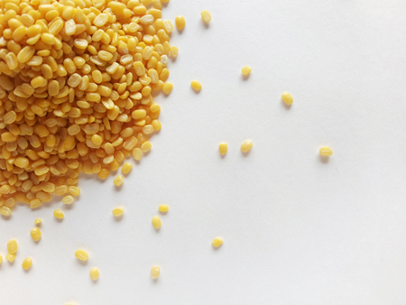Split Mung Bean Natural and Healthy Foodの写真素材