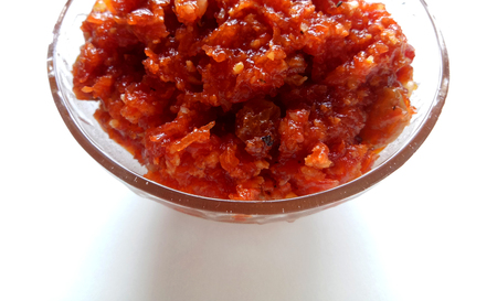 Carrot Sweet Dish an Indian Traditional Special Occasional Food Itemの写真素材
