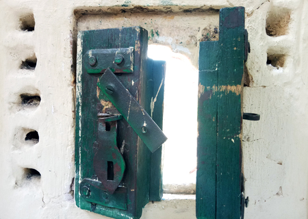 Indian Antique Windowの写真素材