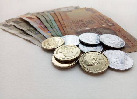Indian Cash Currencyの写真素材