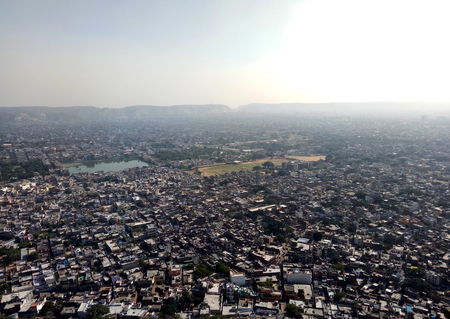 Aerial View of City Landscapeのeditorial素材