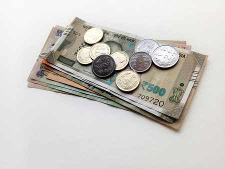 Indian Cash Currencyの写真素材