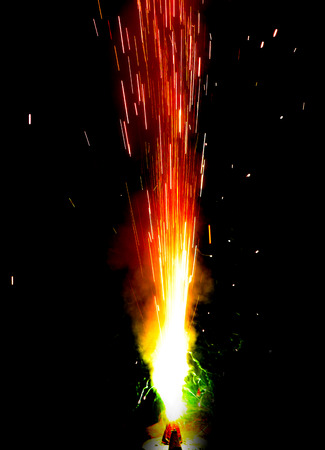 Diwali Celebration Fireworkの写真素材