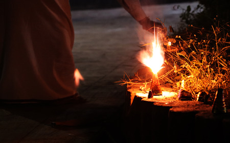 Diwali Celebration Fireworkの写真素材