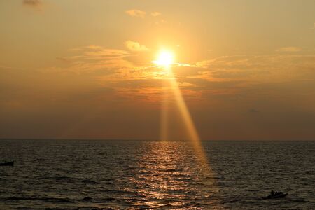 Sunset Point Landscape Viewの写真素材