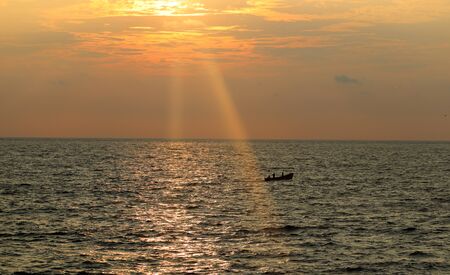 Sunset Point Landscape Viewの写真素材