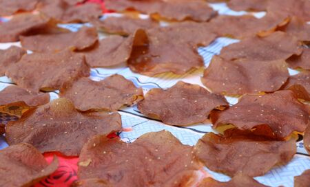 Papadum an Indian Snack Food Itemの写真素材