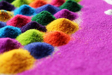 Colorful Rangoli Indian Festival Celebrationの写真素材